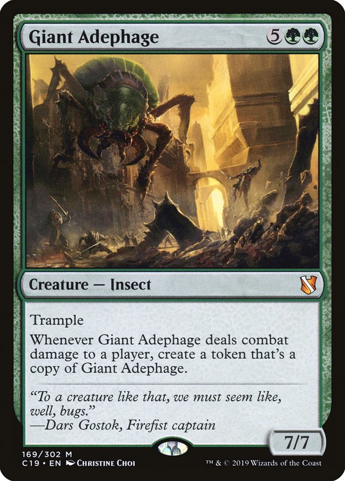 Giant Adephage [Commander 2019] | Clutch Gaming