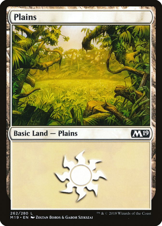 Plains (262) [Core Set 2019] | Clutch Gaming