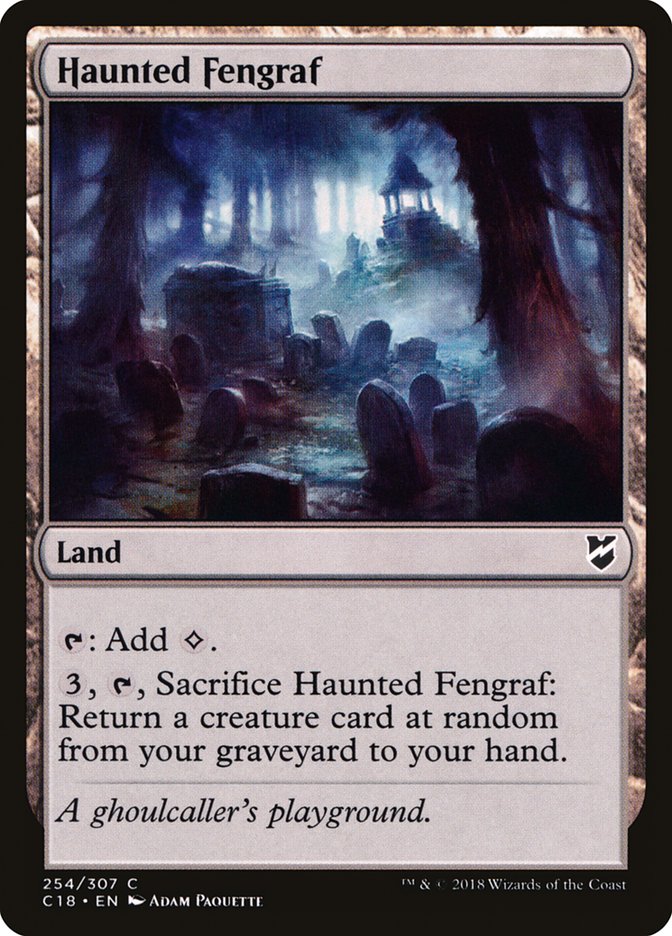 Haunted Fengraf [Commander 2018] | Clutch Gaming