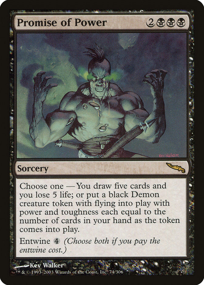 Promise of Power [Mirrodin] | Clutch Gaming