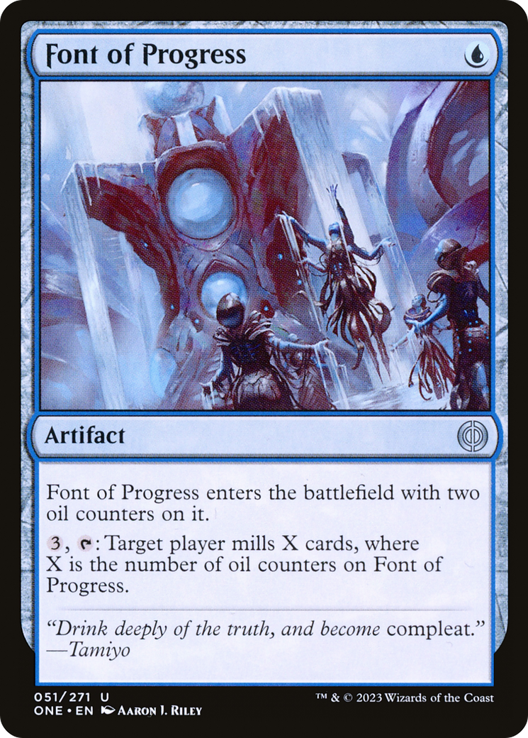 Font of Progress [Phyrexia: All Will Be One] | Clutch Gaming