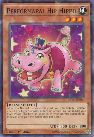 Performapal Hip Hippo [SP15-EN015] Shatterfoil Rare | Clutch Gaming