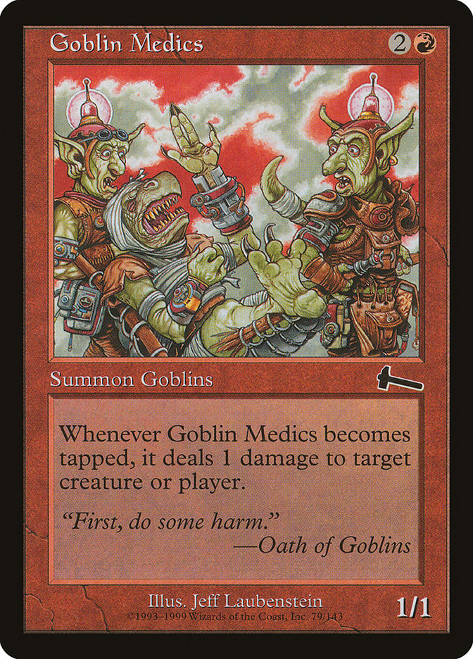 Goblin Medics [Urza's Legacy] | Clutch Gaming