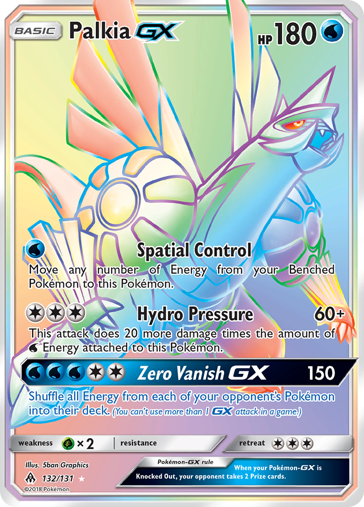 Palkia GX (132/131) [Sun & Moon: Forbidden Light] | Clutch Gaming