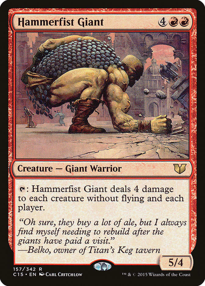 Hammerfist Giant [Commander 2015] | Clutch Gaming