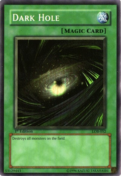 Dark Hole [LOB-052] Super Rare | Clutch Gaming