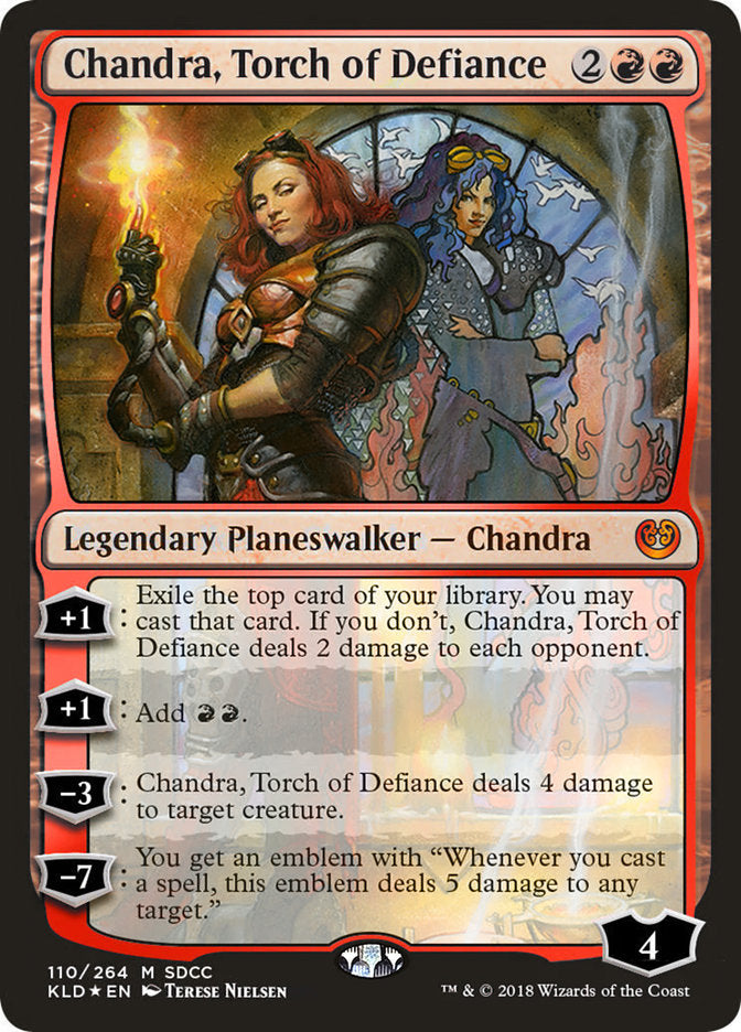 Chandra, Torch of Defiance [San Diego Comic-Con 2018] | Clutch Gaming