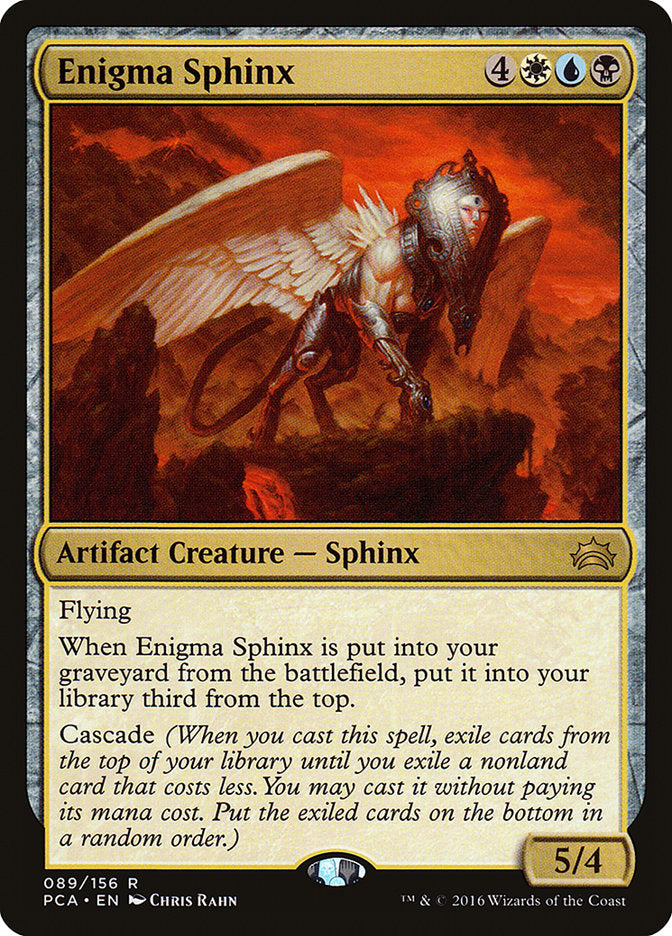 Enigma Sphinx [Planechase Anthology] | Clutch Gaming