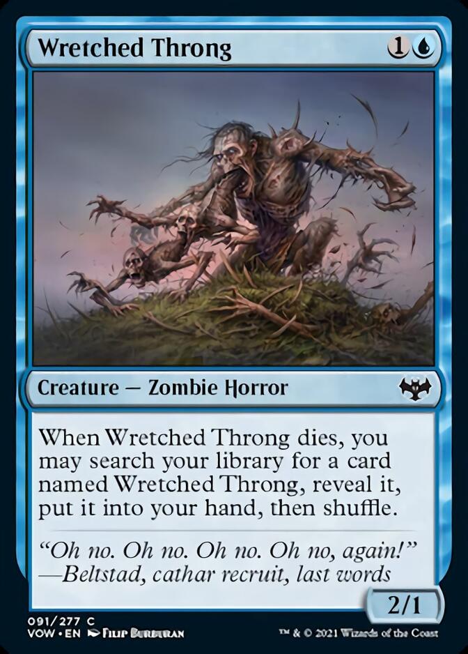 Wretched Throng [Innistrad: Crimson Vow] | Clutch Gaming