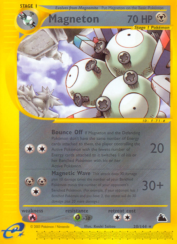 Magneton (20/144) [Skyridge] | Clutch Gaming