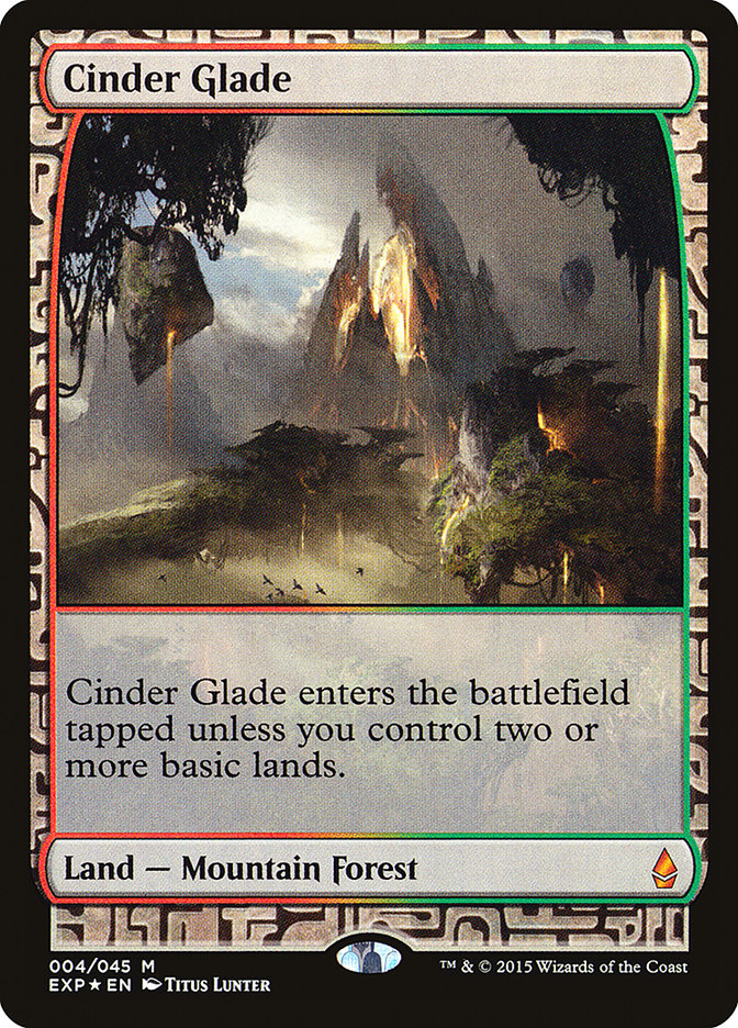 Cinder Glade [Zendikar Expeditions] | Clutch Gaming