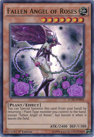 Fallen Angel of Roses [LC5D-EN094] Ultra Rare | Clutch Gaming