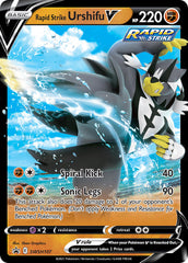 Rapid Strike Urshifu V (SWSH107) (Jumbo Card) [Sword & Shield: Black Star Promos] | Clutch Gaming