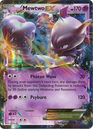 Mewtwo EX (61/162) (Jumbo Card) [XY: BREAKthrough] | Clutch Gaming