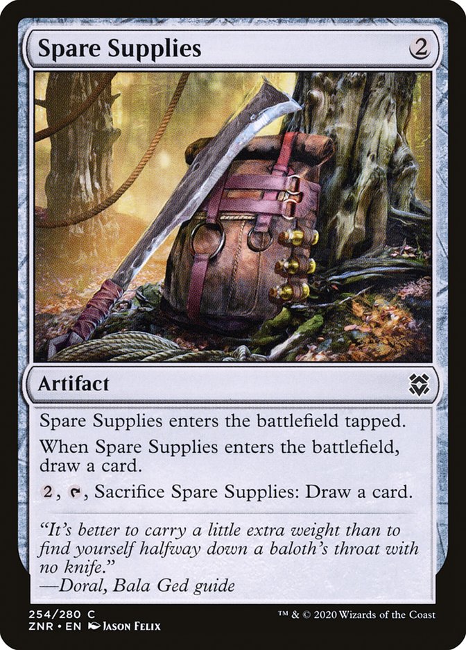 Spare Supplies [Zendikar Rising] | Clutch Gaming