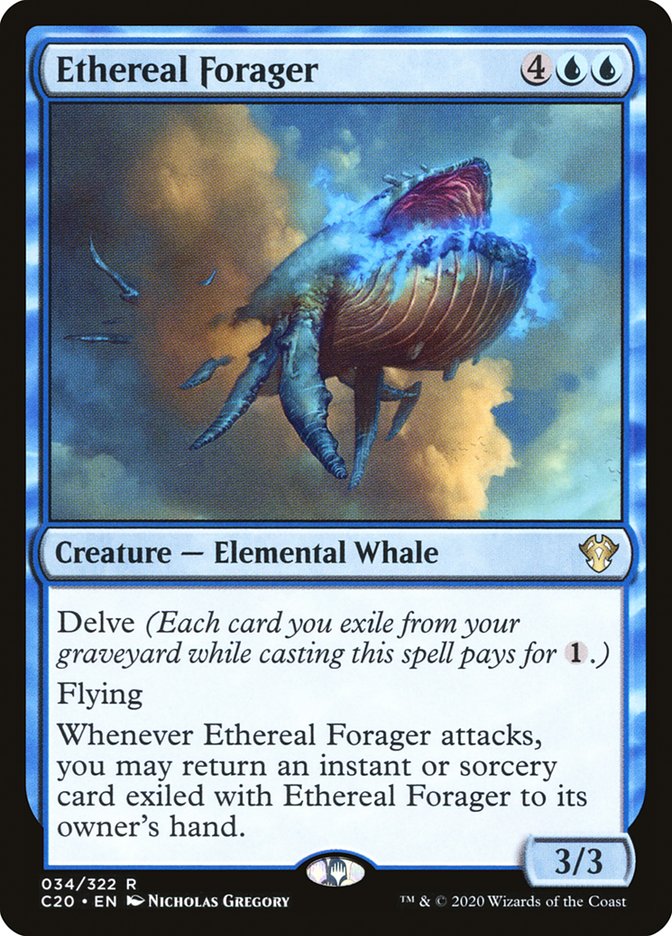 Ethereal Forager [Commander 2020] | Clutch Gaming