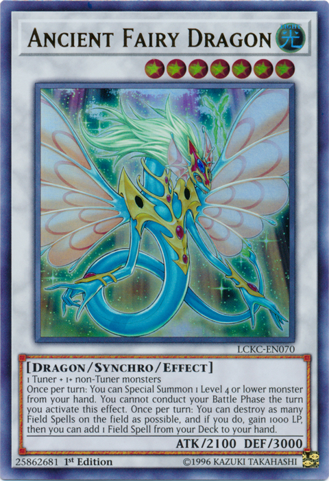 Ancient Fairy Dragon [LCKC-EN070] Ultra Rare | Clutch Gaming