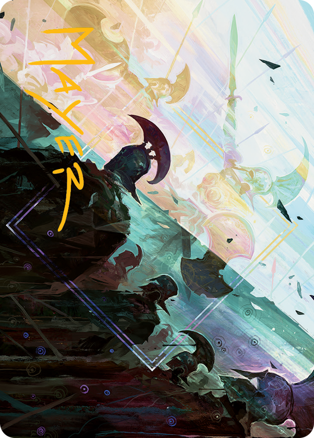 Surge of Salvation Art Card (Gold-Stamped Signature) [March of the Machine Art Series] | Clutch Gaming
