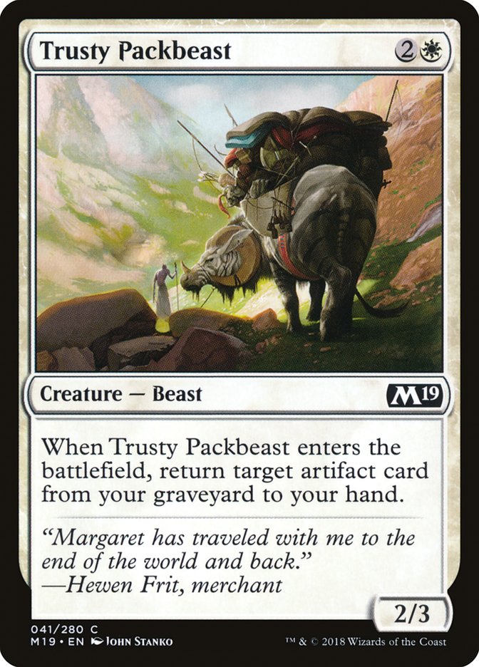 Trusty Packbeast [Core Set 2019] | Clutch Gaming