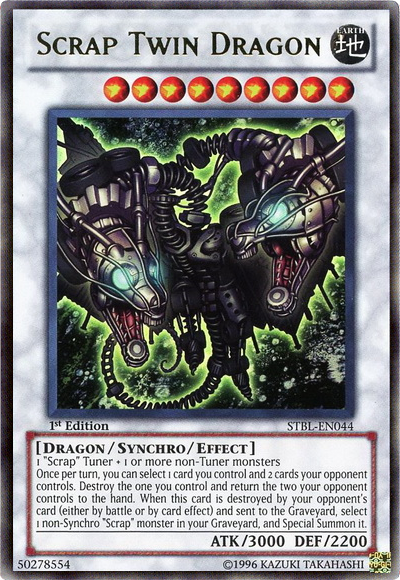 Scrap Twin Dragon [STBL-EN044] Ultra Rare | Clutch Gaming