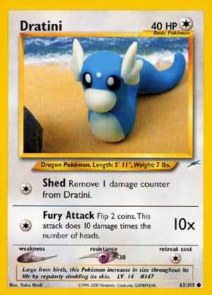 Dratini (63/105) [Neo Destiny Unlimited] | Clutch Gaming