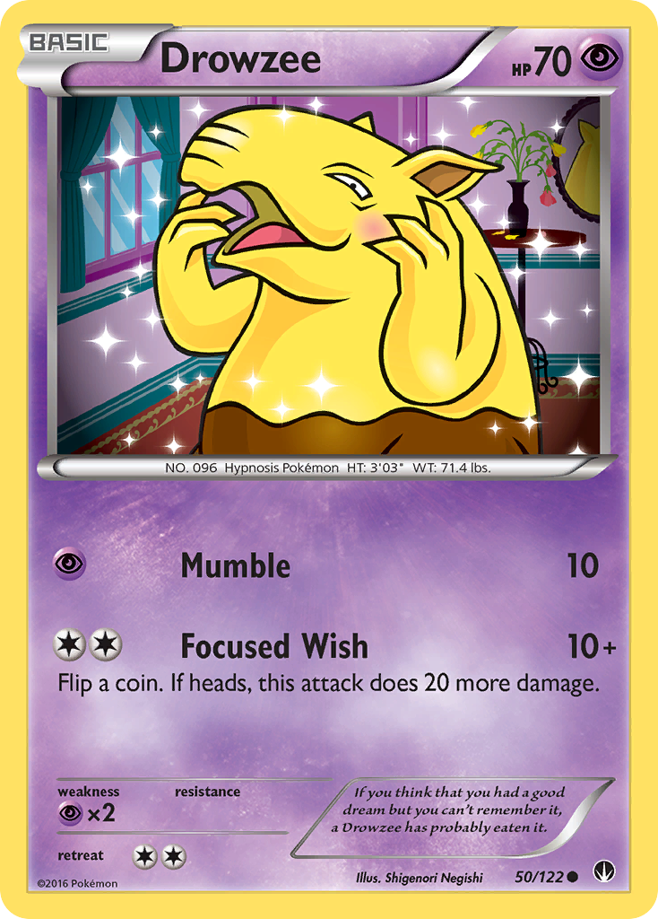 Drowzee (50/122) [XY: BREAKpoint] | Clutch Gaming