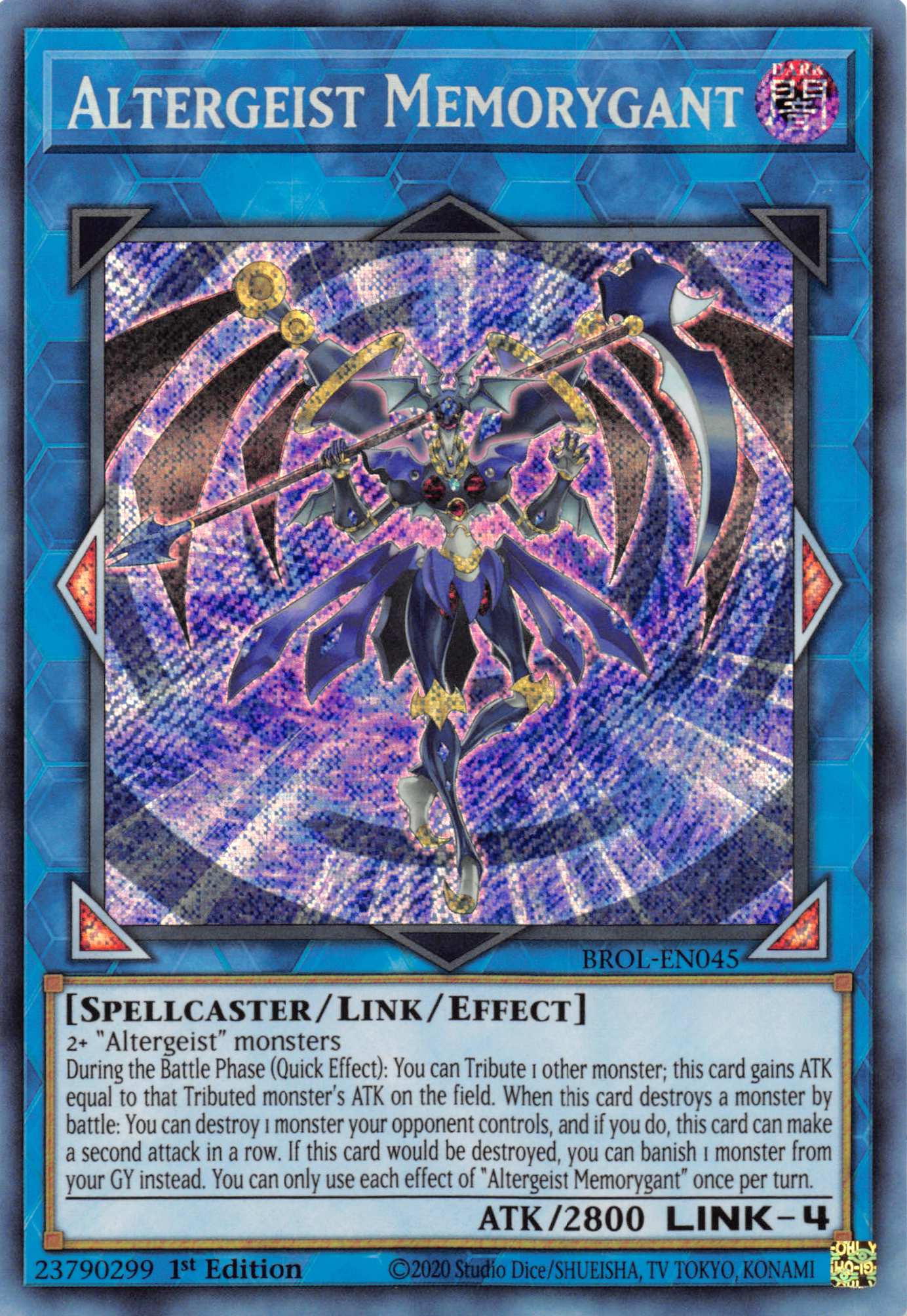 Altergeist Memorygant [BROL-EN045] Secret Rare | Clutch Gaming