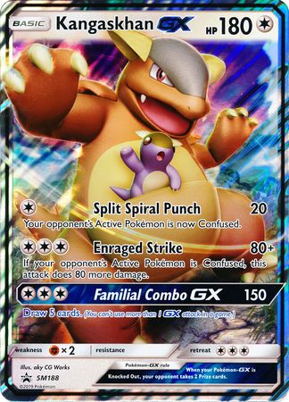 Kangaskhan GX (SM188) (Jumbo Card) [Sun & Moon: Black Star Promos] | Clutch Gaming