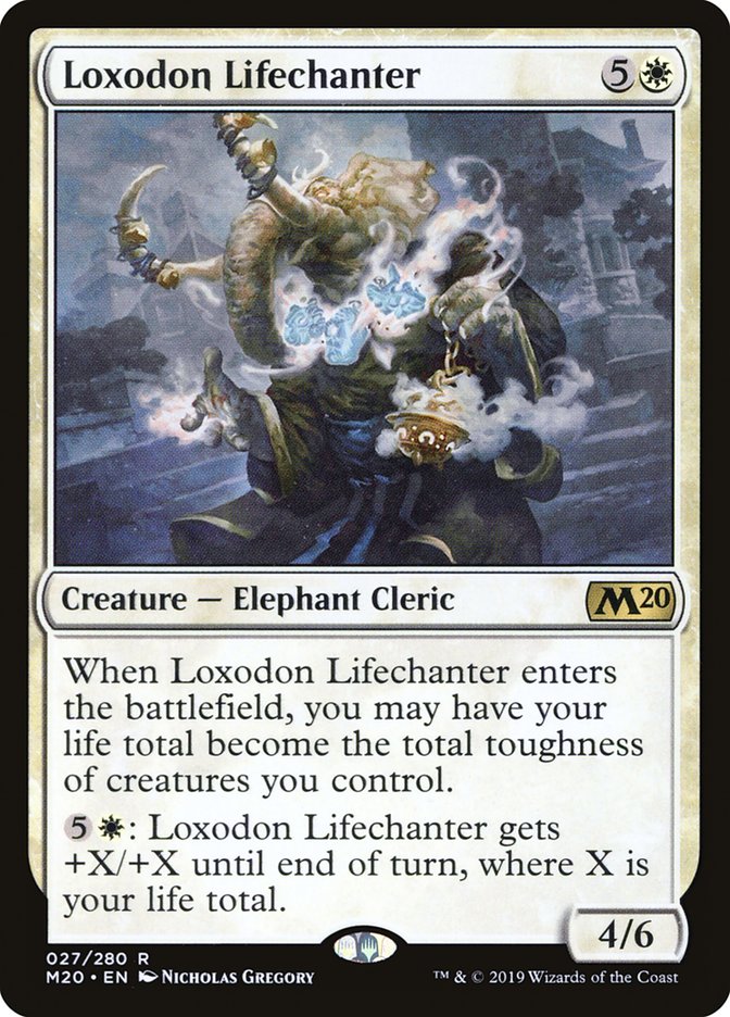 Loxodon Lifechanter [Core Set 2020] | Clutch Gaming