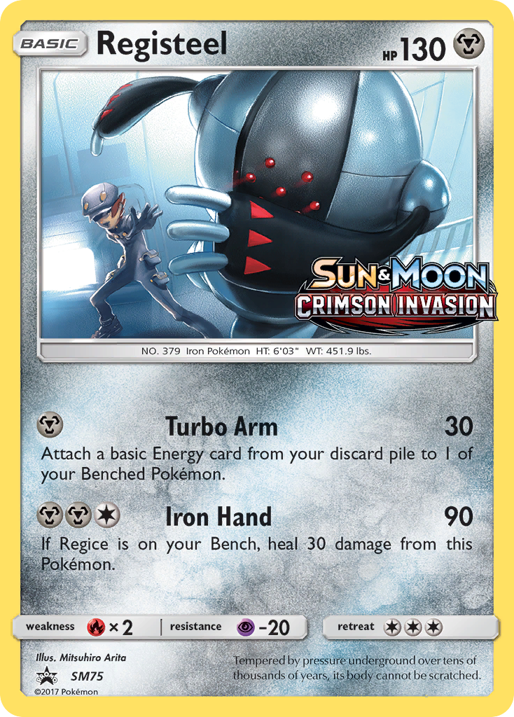 Registeel (SM75) [Sun & Moon: Black Star Promos] | Clutch Gaming