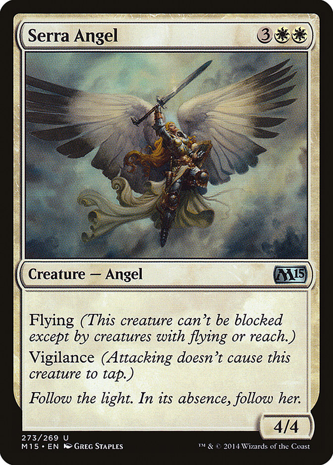 Serra Angel [Magic 2015] | Clutch Gaming