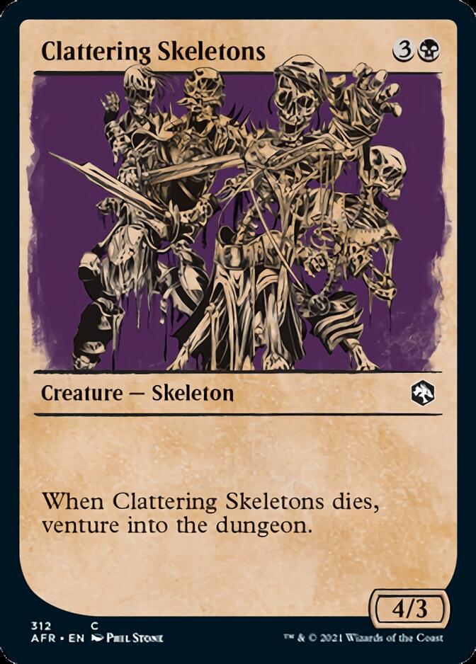 Clattering Skeletons (Showcase) [Dungeons & Dragons: Adventures in the Forgotten Realms] | Clutch Gaming