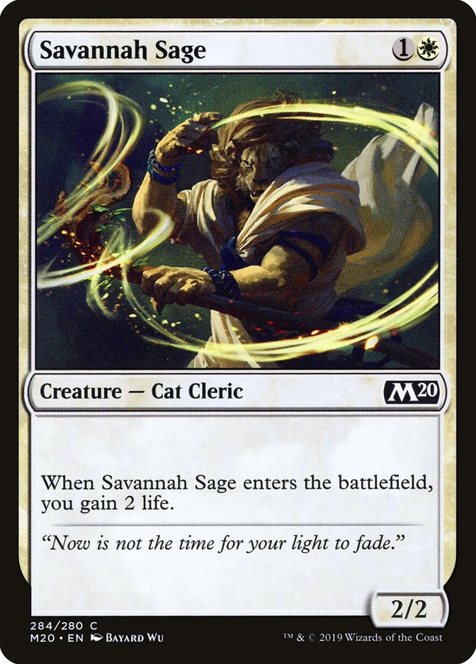 Savannah Sage [Core Set 2020] | Clutch Gaming