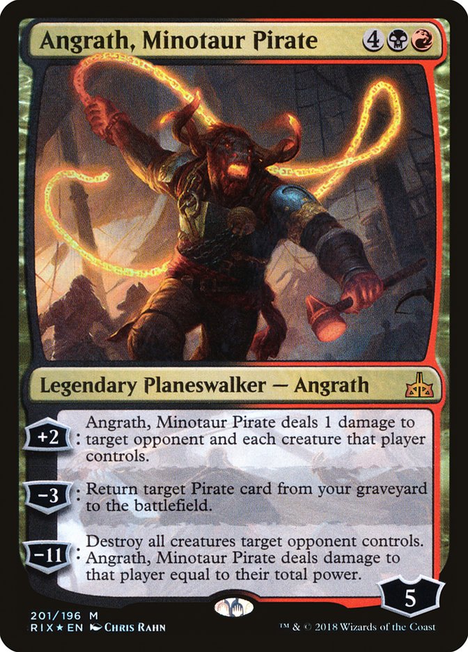 Angrath, Minotaur Pirate [Rivals of Ixalan] | Clutch Gaming