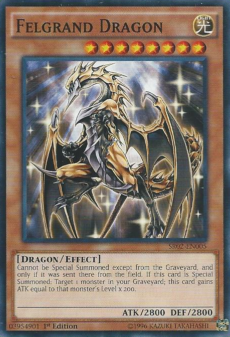 Felgrand Dragon [SR02-EN005] Common | Clutch Gaming