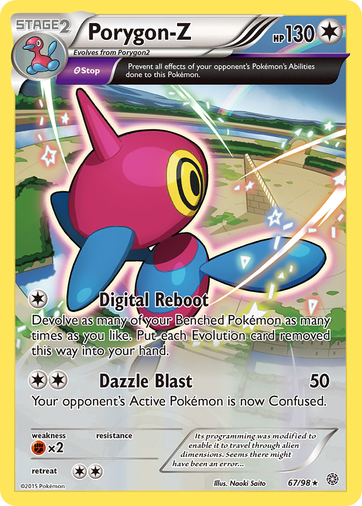 Porygon-Z (67/98) [XY: Ancient Origins] | Clutch Gaming