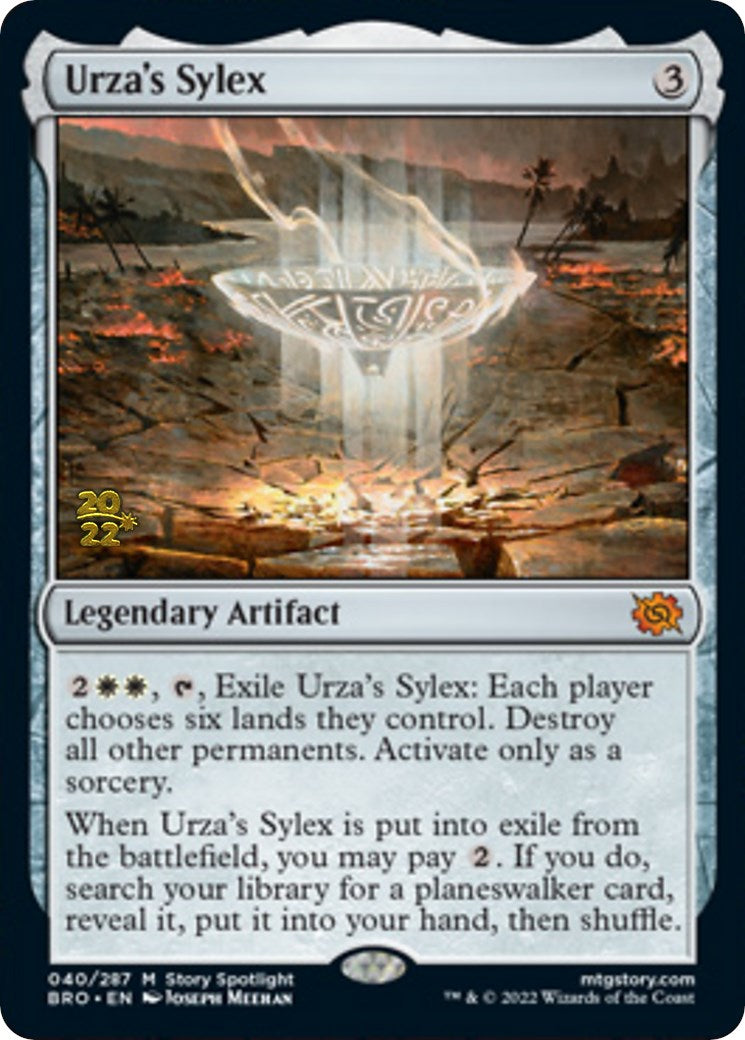 Urza's Sylex [The Brothers' War Prerelease Promos] | Clutch Gaming