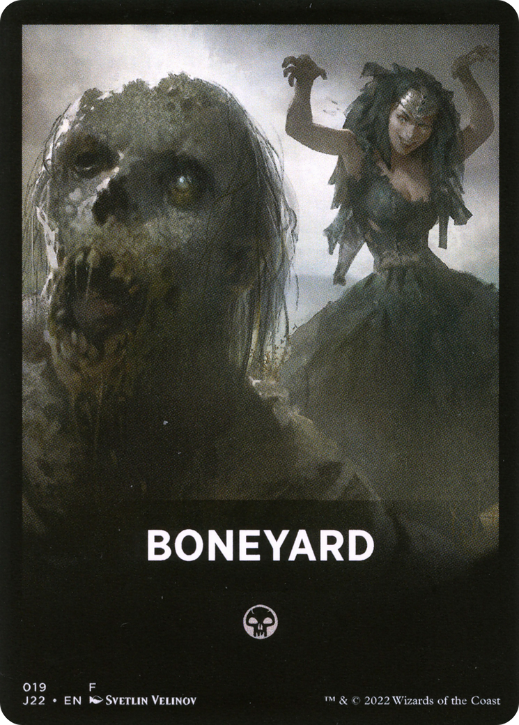 Boneyard Theme Card [Jumpstart 2022 Front Cards] | Clutch Gaming