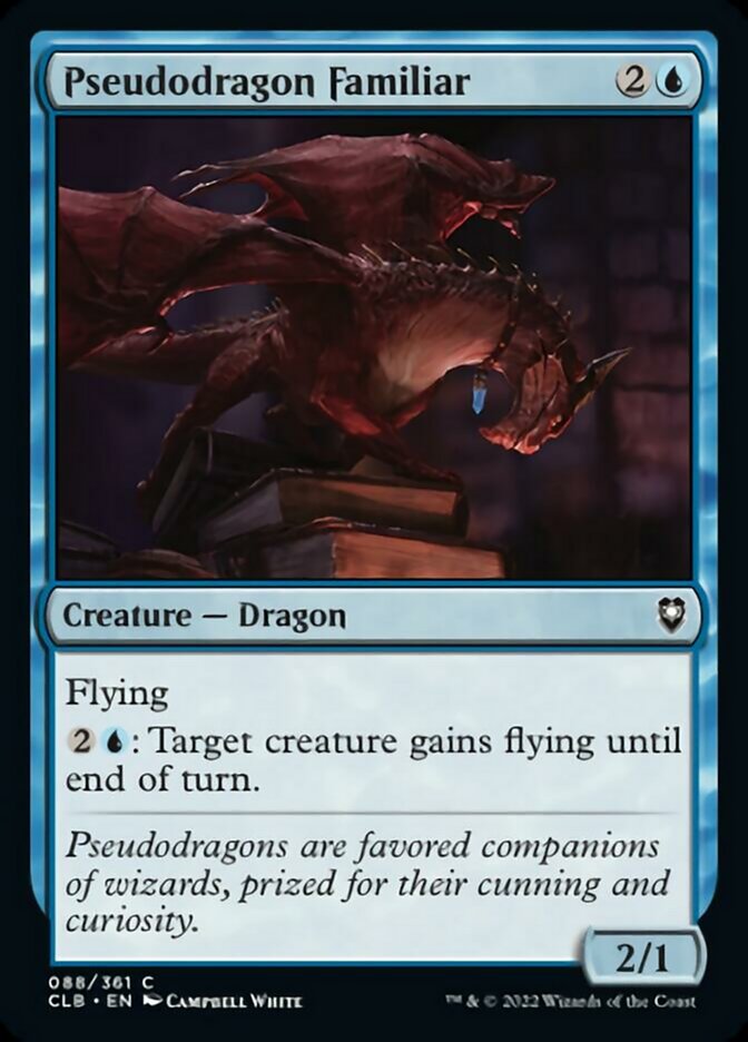 Pseudodragon Familiar [Commander Legends: Battle for Baldur's Gate] | Clutch Gaming