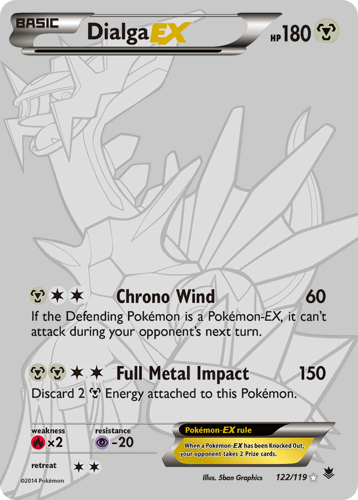 Dialga EX (122/119) [XY: Phantom Forces] | Clutch Gaming