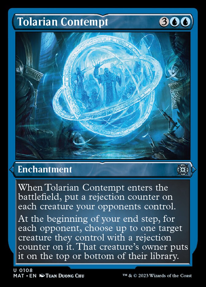 Tolarian Contempt (Foil Etched) [March of the Machine: The Aftermath] | Clutch Gaming