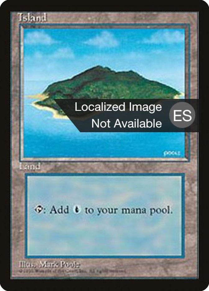 Island (B) [Fourth Edition (Foreign Black Border)] | Clutch Gaming