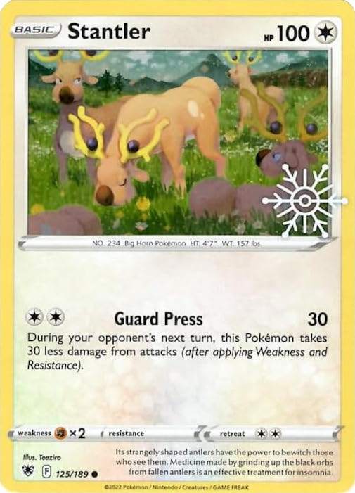 Stantler (125/189) (Holiday Calendar) [Sword & Shield: Astral Radiance] | Clutch Gaming