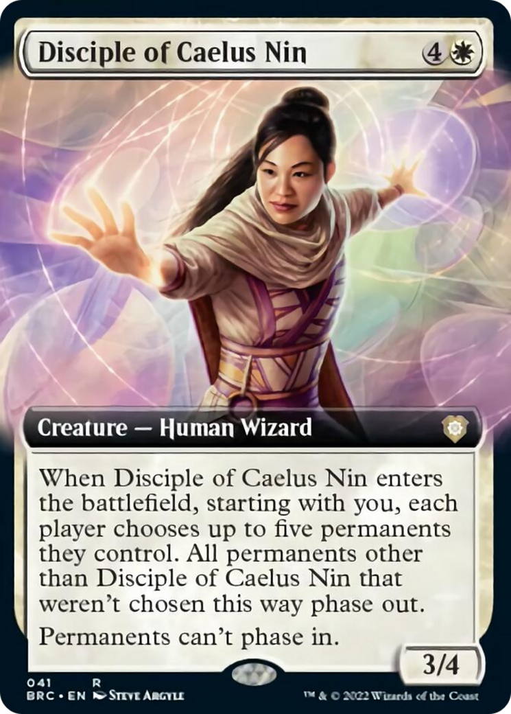 Disciple of Caelus Nin (Extended Art) [The Brothers' War Commander] | Clutch Gaming