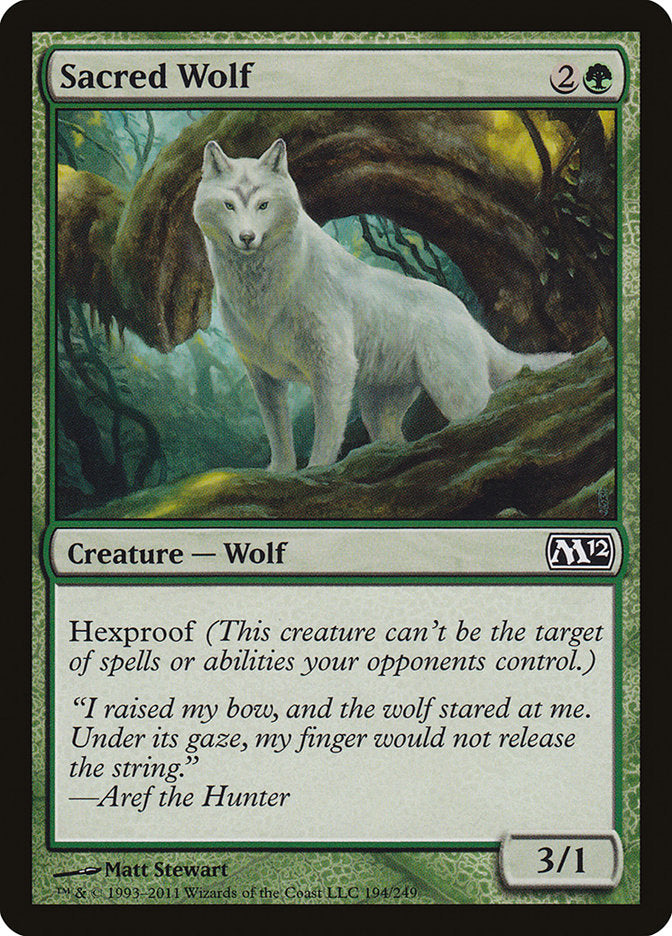 Sacred Wolf [Magic 2012] | Clutch Gaming