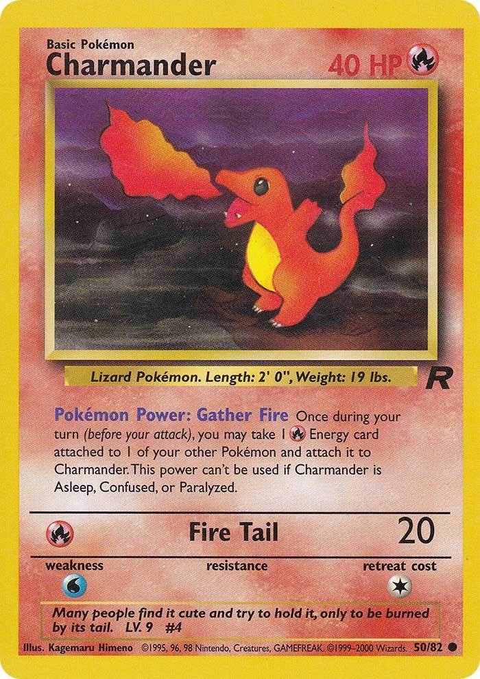 Charmander (50/82) [Team Rocket Unlimited] | Clutch Gaming