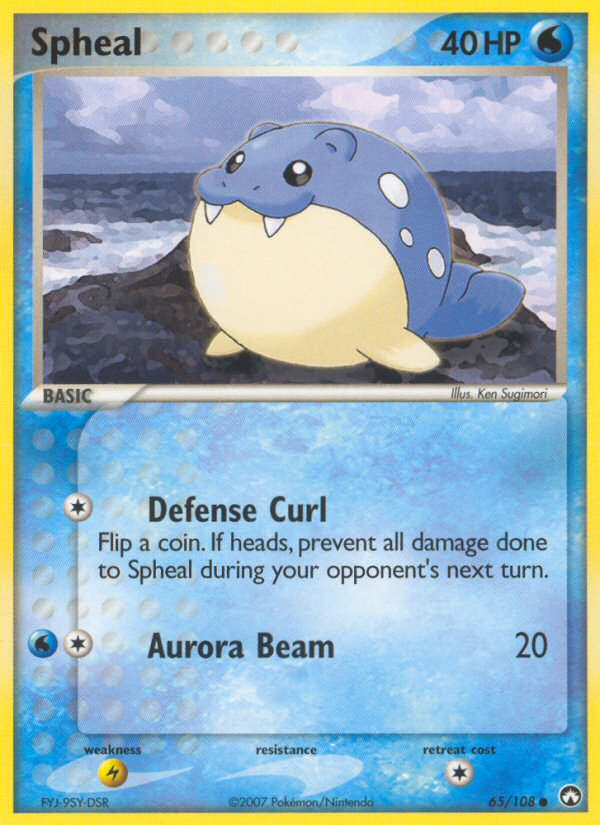 Spheal (65/108) [EX: Power Keepers] | Clutch Gaming