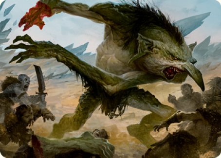 Troll Art Card [Dungeons & Dragons: Adventures in the Forgotten Realms Art Series] | Clutch Gaming