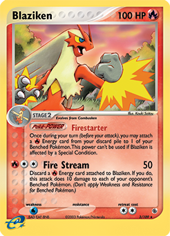 Blaziken (3/109) [EX: Battle Stadium] | Clutch Gaming