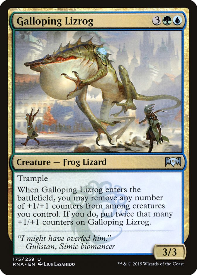 Galloping Lizrog [Ravnica Allegiance] | Clutch Gaming